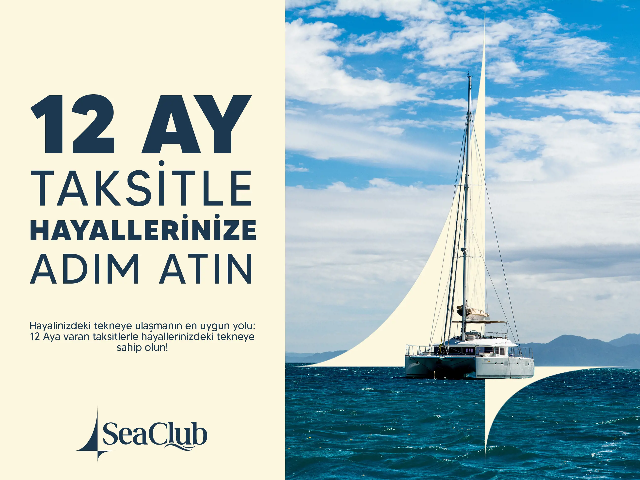 3,6,9,12 Taksitle Hayallerinizi Denize Taşıyın! Image